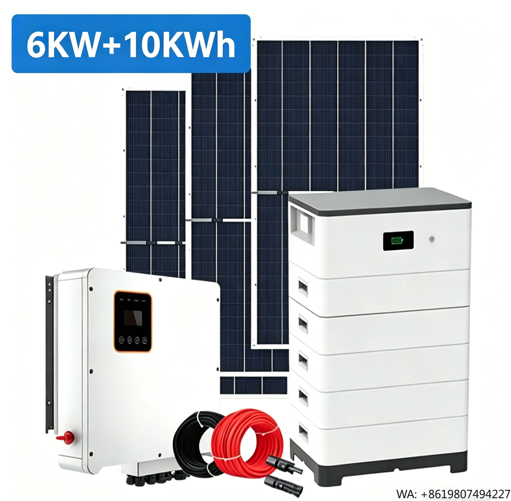 Huajin Stackable 48V 400Ah 20kWh LiFePO4 Lithium Battery Module for Residential Solar Power Storage