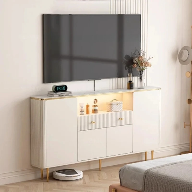 

Белые шкафы Подставки для телевизора Гостиная Современный деревянный скандинавский стол для телевизора Салон Универсальные ящики для хранения Suporte Para Tv Мебель для дома