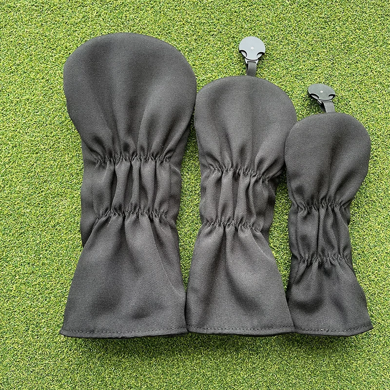 Smile Golf Club #1 #3 #5 Wood Head covers Driver Fairway Woods Cover Putter Headcover