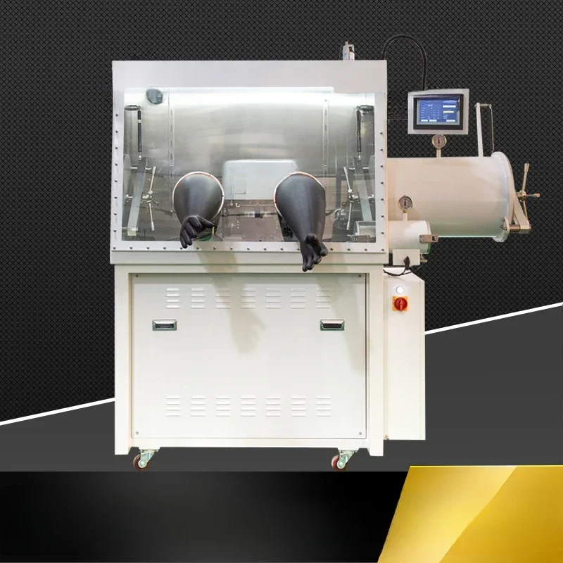 الأكثر مبيعا مكنسة من الفولاذ المقاوم للصدأ صندوق القفازات مختبر الجامعة البحث العلمي متعدد الأشخاص صندوق تشغيل واحد اللاهوائية