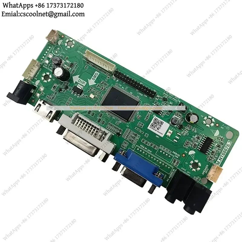 JS02 DVI VGA Audio LCD Controller Board DV170YGZ-N10 DV170YGM-N10 Fit for 17 Inch 1280x960 4:3 LCD Screen Panel