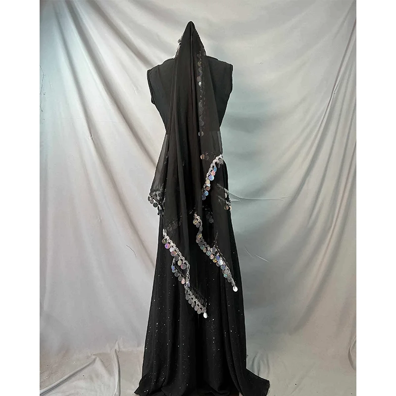 2025 Belly Dancing Competition Costume for Women's Customized Luxury Rhinestone sequin Set Oriental Dance Performance Cothing