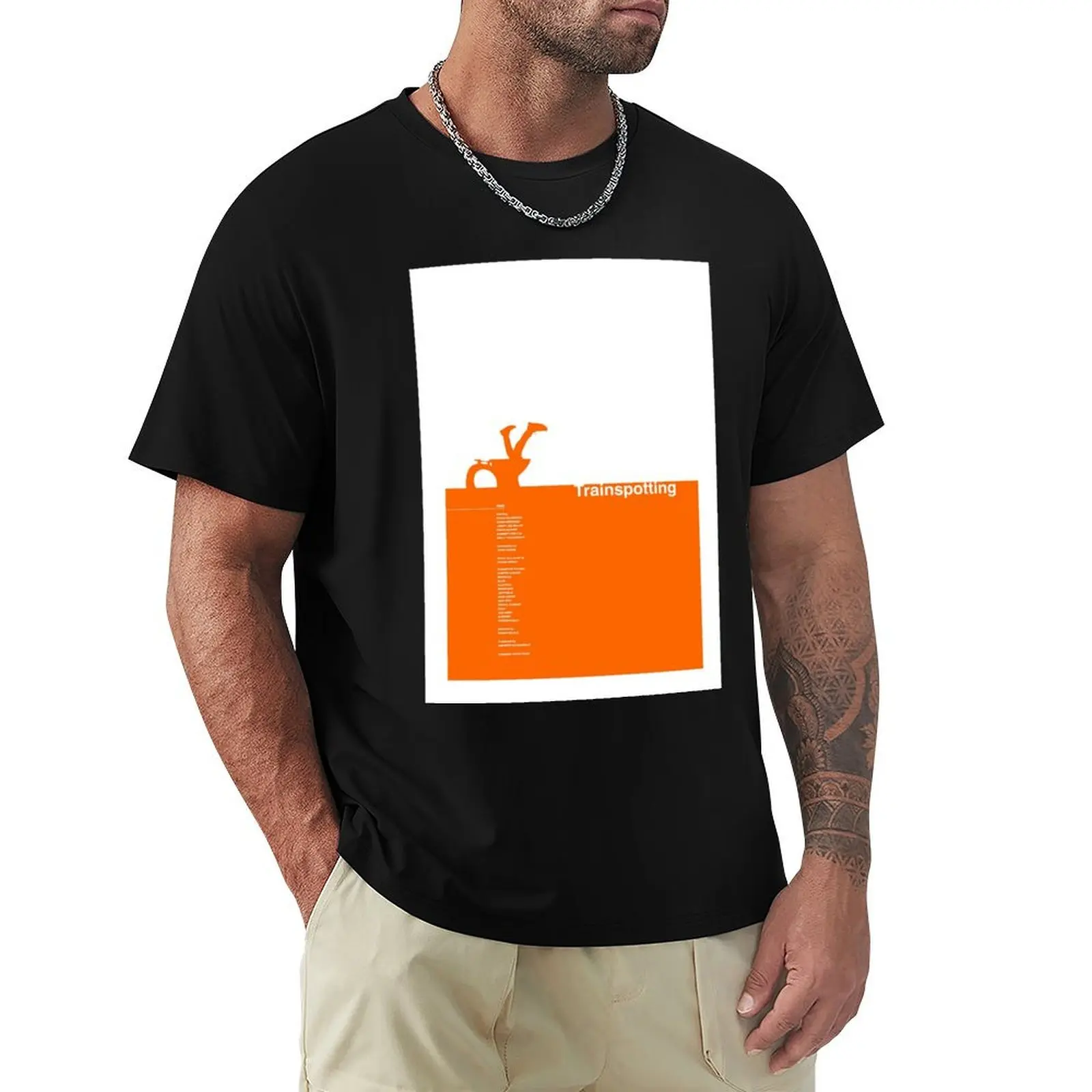 

Trainspotting 1996 Poster T-Shirt kawaii clothes baggy shirts mens clothes
