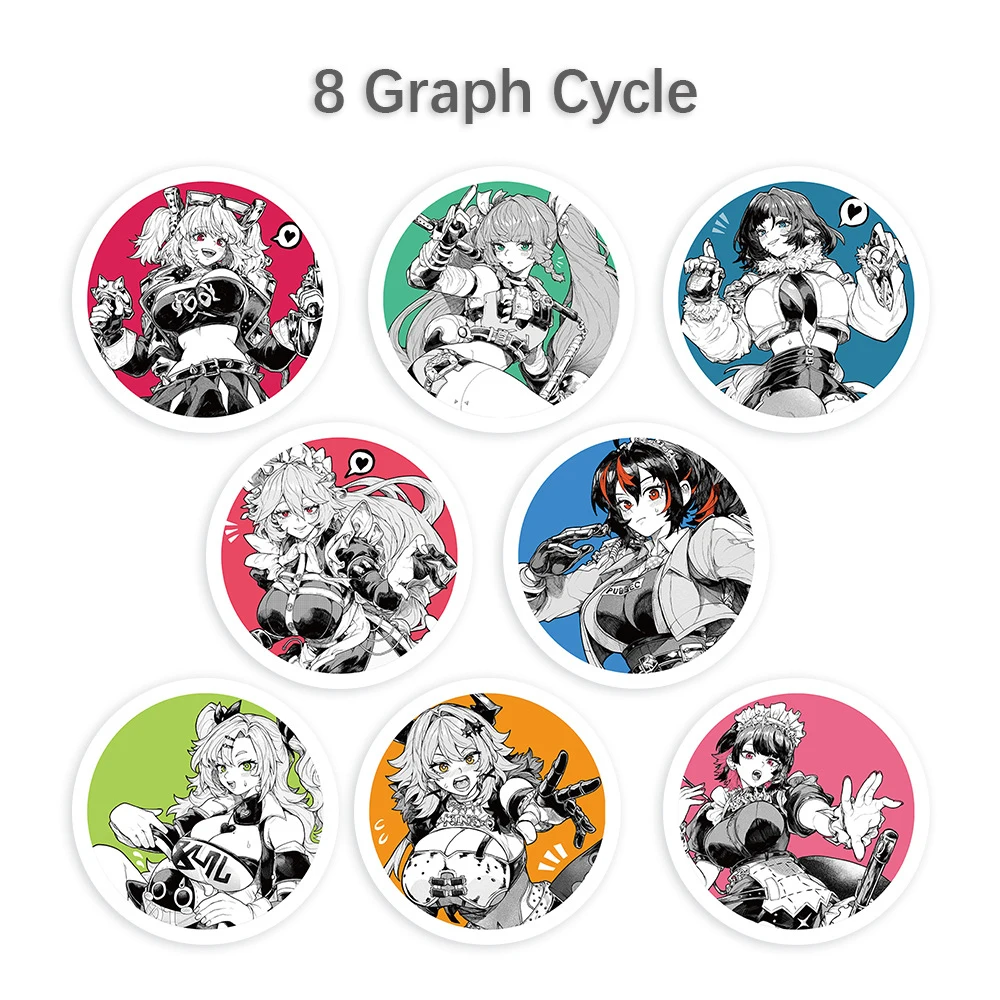 500 قطعة الكرتون Zenless منطقة صفر لعبة ملصقات لفة كول أنيمي ختم الشارات DIY بها بنفسك الأمتعة المحمول سيارة الديكور مكافأة هدية لعبة