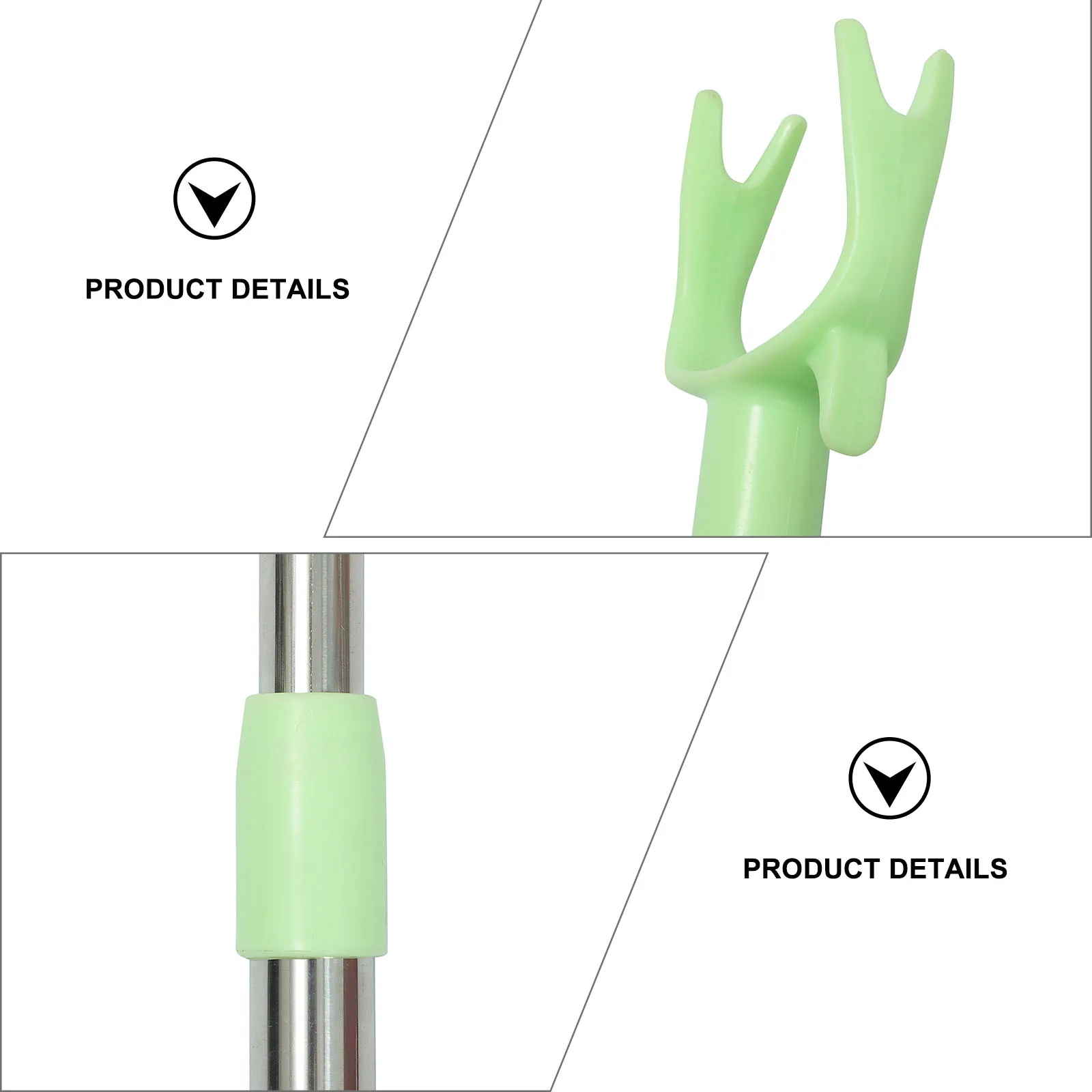 

Retractable Clothes Drying Pole Sturdy Balcony Home Fork Telescopic Length Storage Needs Hanging Save Energy Adjust Practical