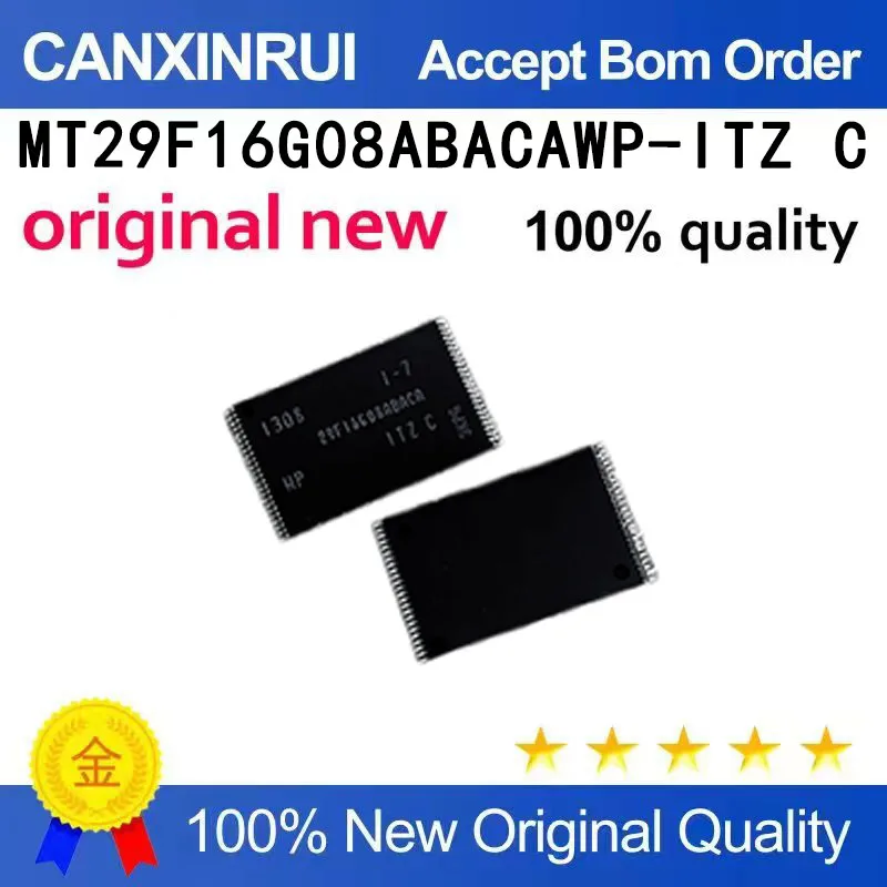 (5pcs-100pcs）New original MT29F16G08ABACAWP-ITZ: C patch flash memory chip IC