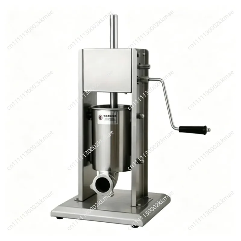 Manual Sausage Filler Stuffer Machine 5L Commercial Home Use 304 Stainless Steel Filler