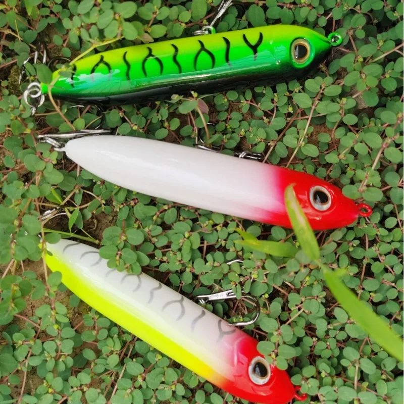 1 unidade Isca Artificial Flutuante de Superfície Tipo Lápis 10cm 13g para Pesca de Carpa, Wobbler, Walking the Dog, Swimbait, Equipamento de Pesca