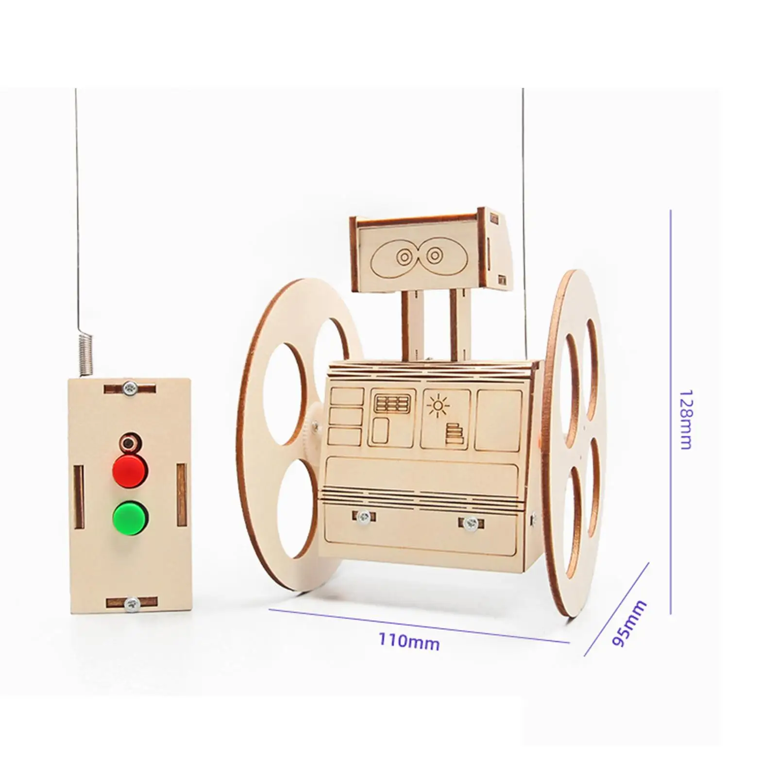 Batang Robot keseimbangan RC, bahan DIY untuk usia 7-12 tahun remaja