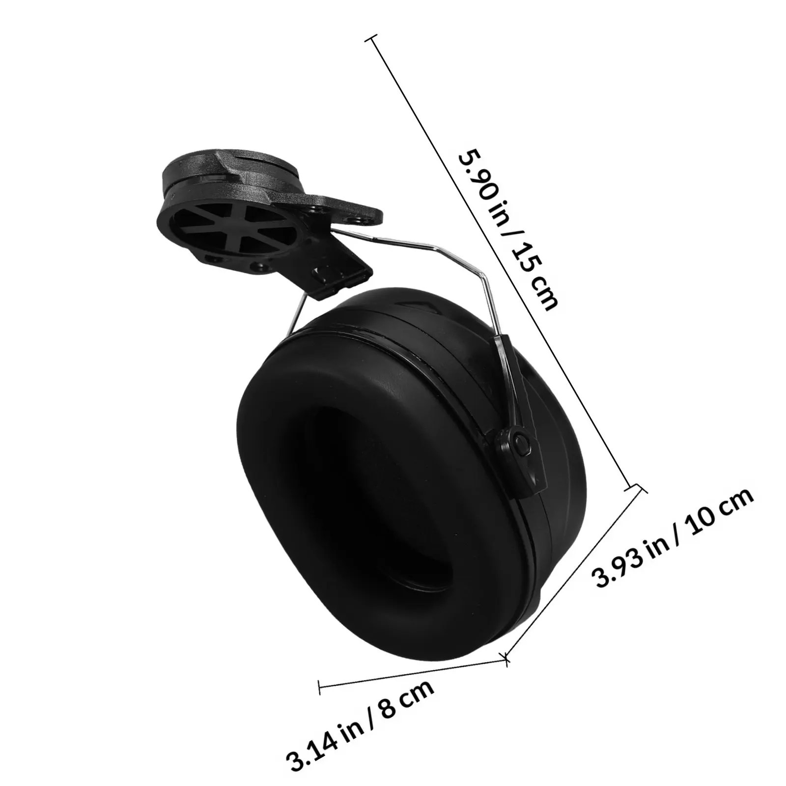 Noise Cancelling Ear Muffs Construction Safety Ear Protection Adjustable ABS Hearing Protection Equipment for Industrial