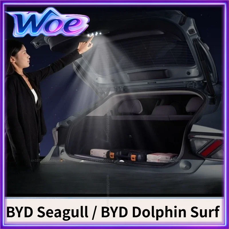 For BYD Seagull / BYD Dolphin Surf EV 2024‑2026 Trunk Light Assembly High Brightness Dustproof Direct Replacement Accessories