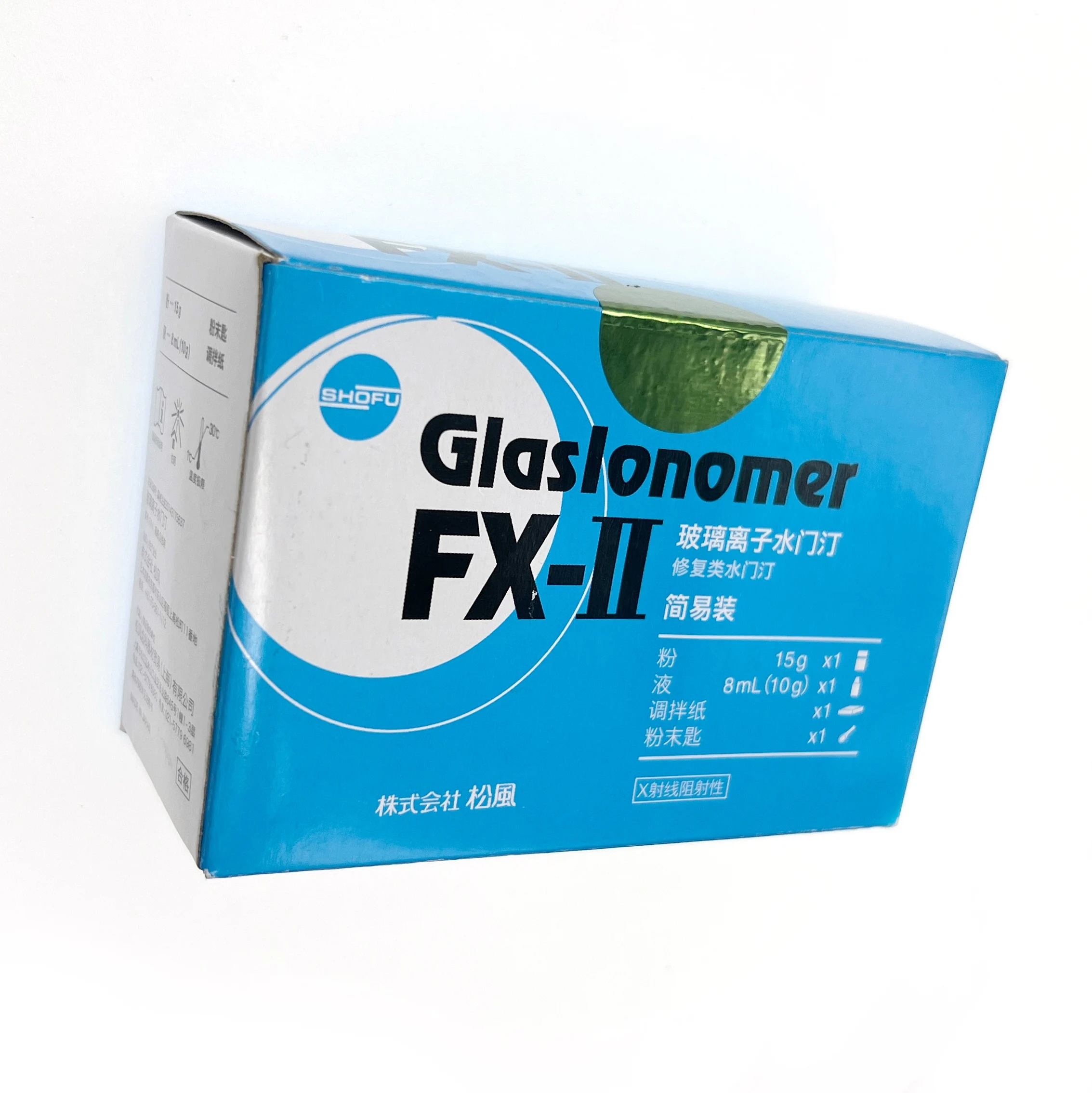 

MR DEN Glaslonomer FX-II Стеклянный лонометр для душа Цементная стоматологическая начинка для ремонта дефектов шеи Высокопрочный фторид