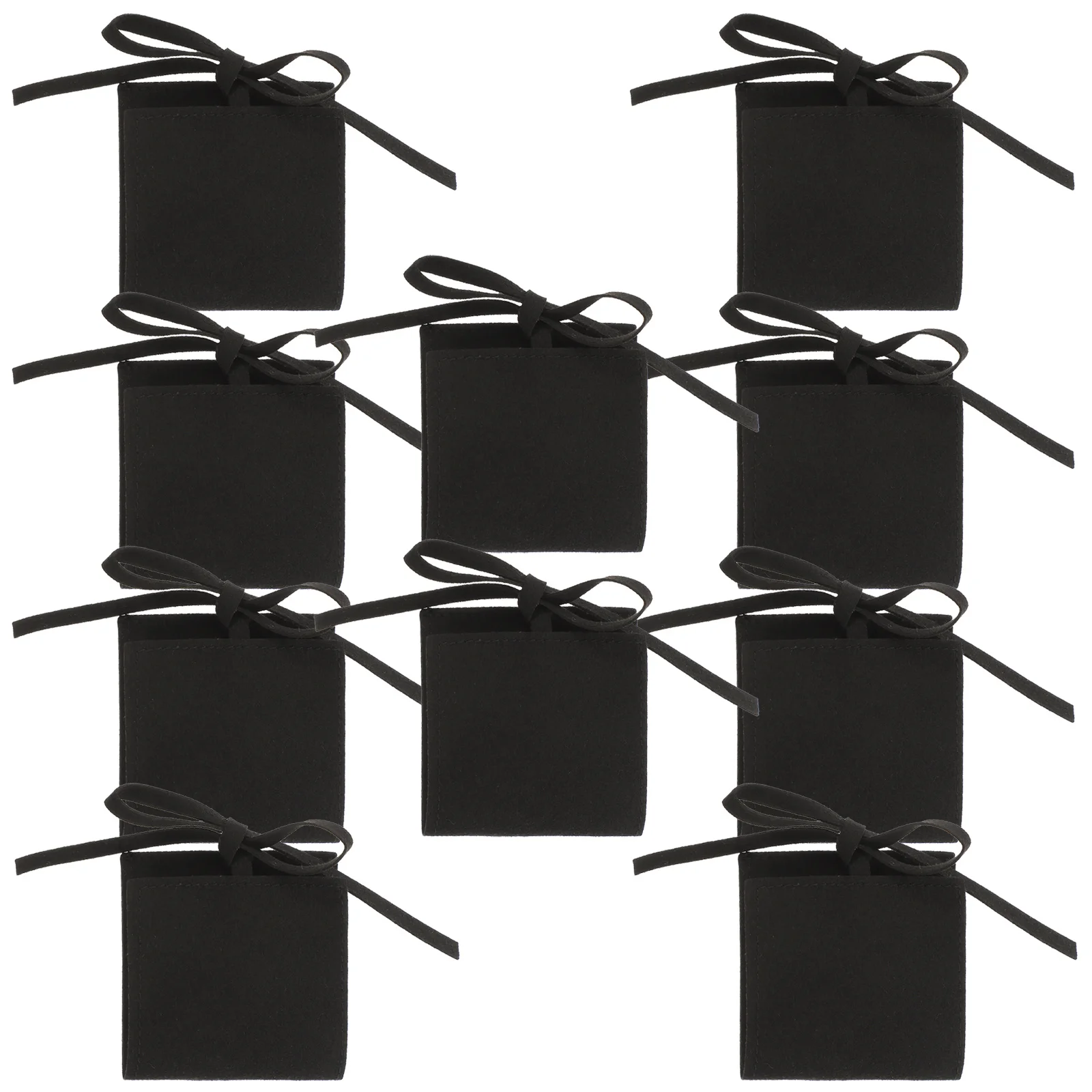 

10Pcs Small Jewelry Gift Bags Premium Jewelry Pouch for Necklace Bracelet Ring Storage Reusable Soft Pouches for Accessories