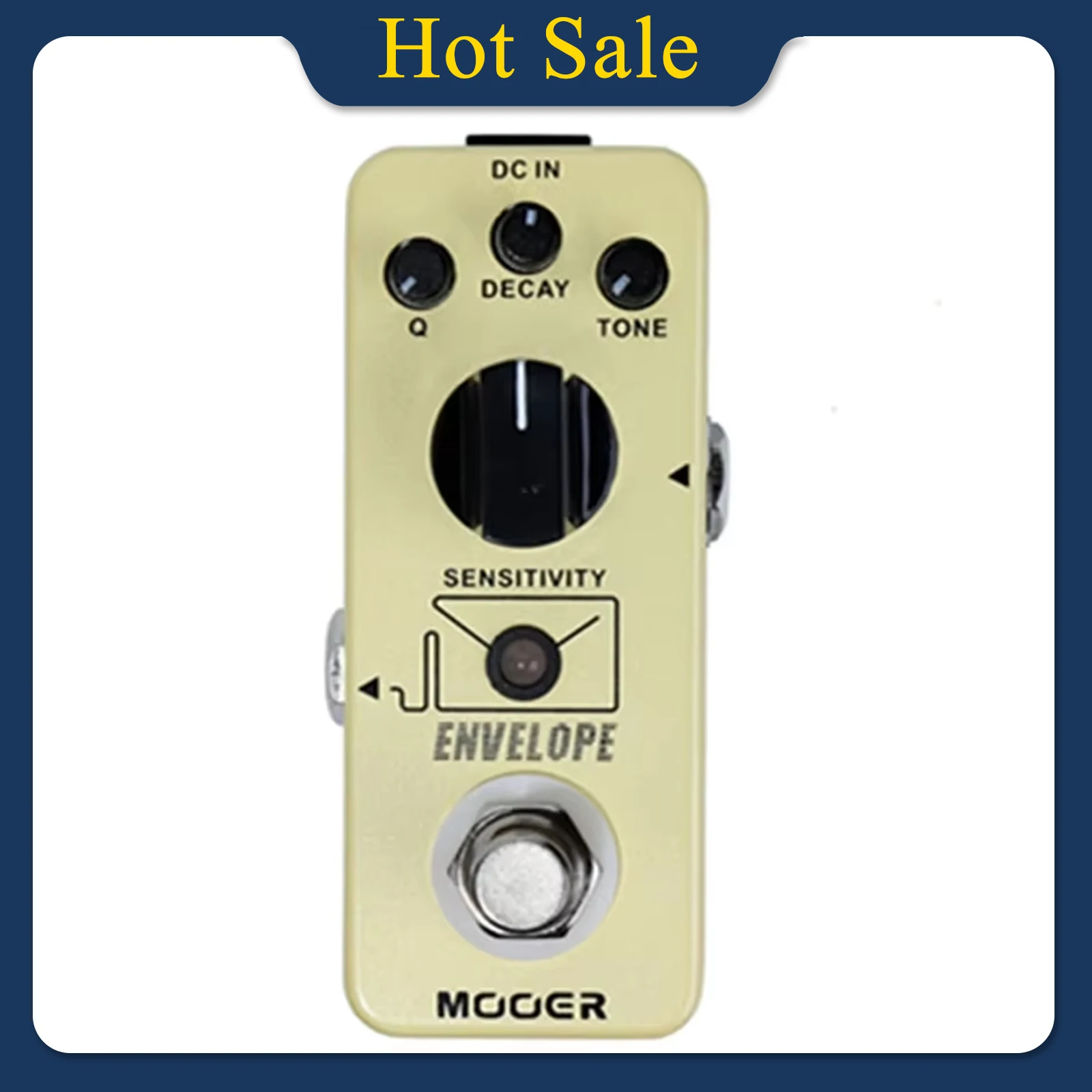 MOOER Envelope Guitarra Effect Pedal Analog Auto Wah Envelope Filter Effect True Bypass Pedal Electric Guitar Bass Accessories