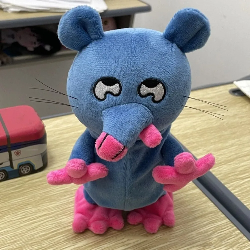 Parody Voice Walking Mouse Electric Fluffy Dirty Rat Walking Funny Cartoon Creative Obscene Rat Car Decor