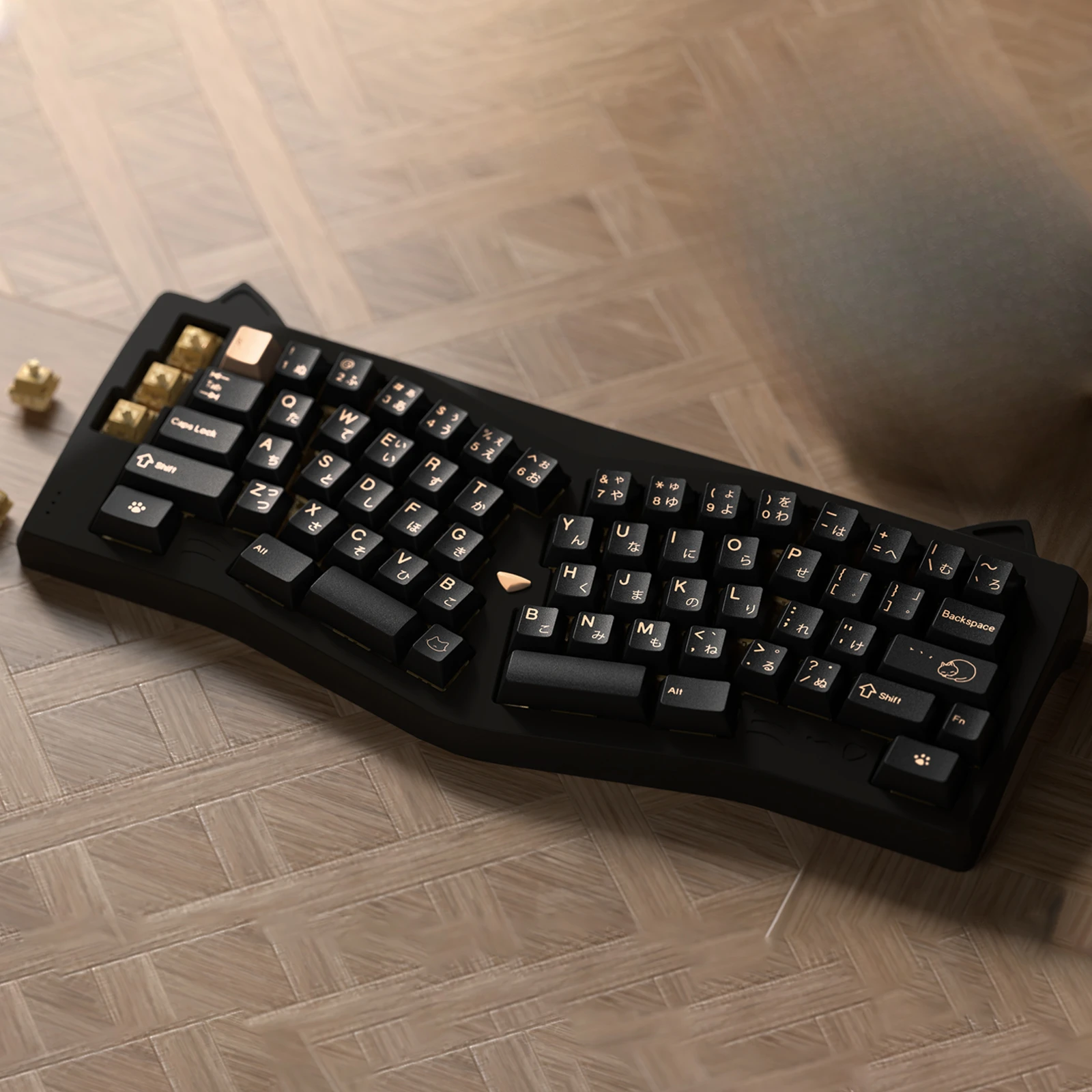 KM keystroke PBT keycaps, comprehensive coloring process 181 pieces, a full set