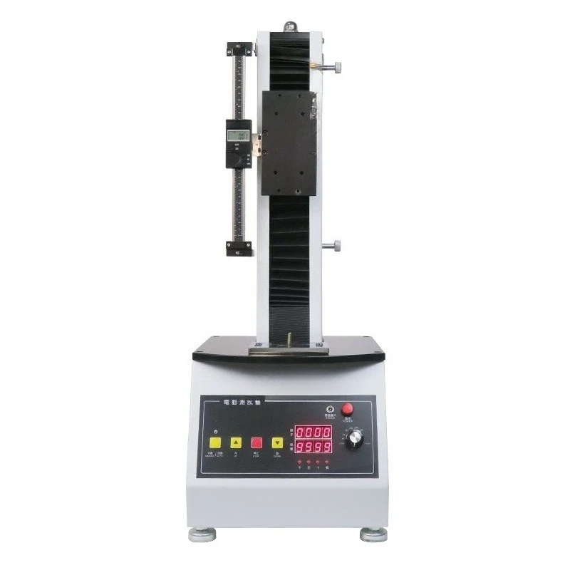 Electric single column test bench 500N vertical integrated testing device bench push-pull load testing