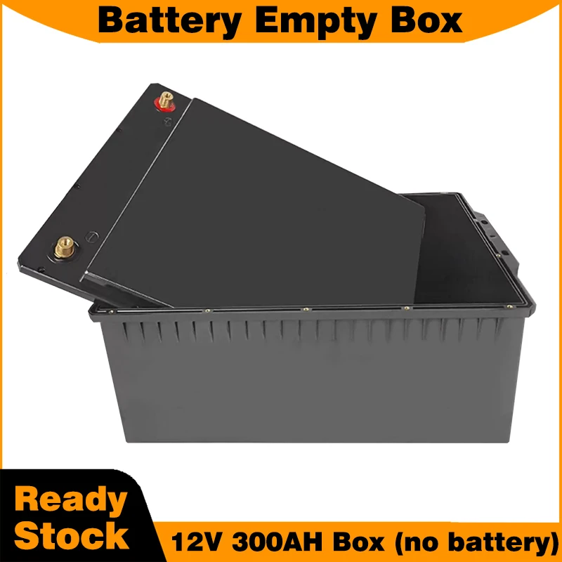 Пустой аккумуляторный ящик для аккумулятора LiFePO4 12 В, 300 Ач, пластиковый ящик для хранения солнечной системы, литий-ионный аккумулятор 12,8 В без аккумулятора