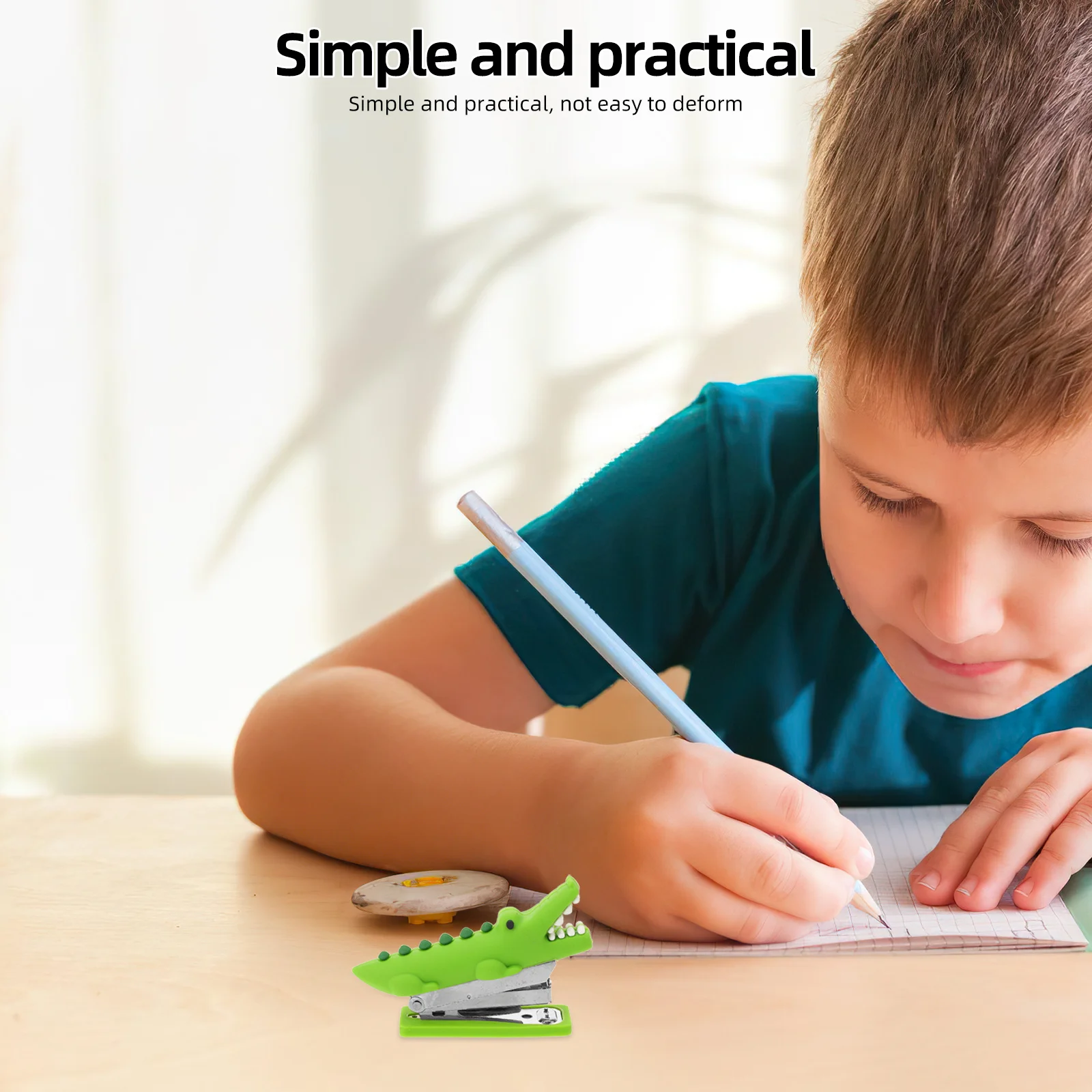 Mini Cute Handheld Stapler For Office Home School Stationery Kids Teachers Desk Reusable Portable Small Stapler Aesthetic