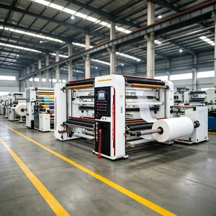 Servo Driven Paper Slitting Rewinder for High Speed Precision Paper Roll Processing