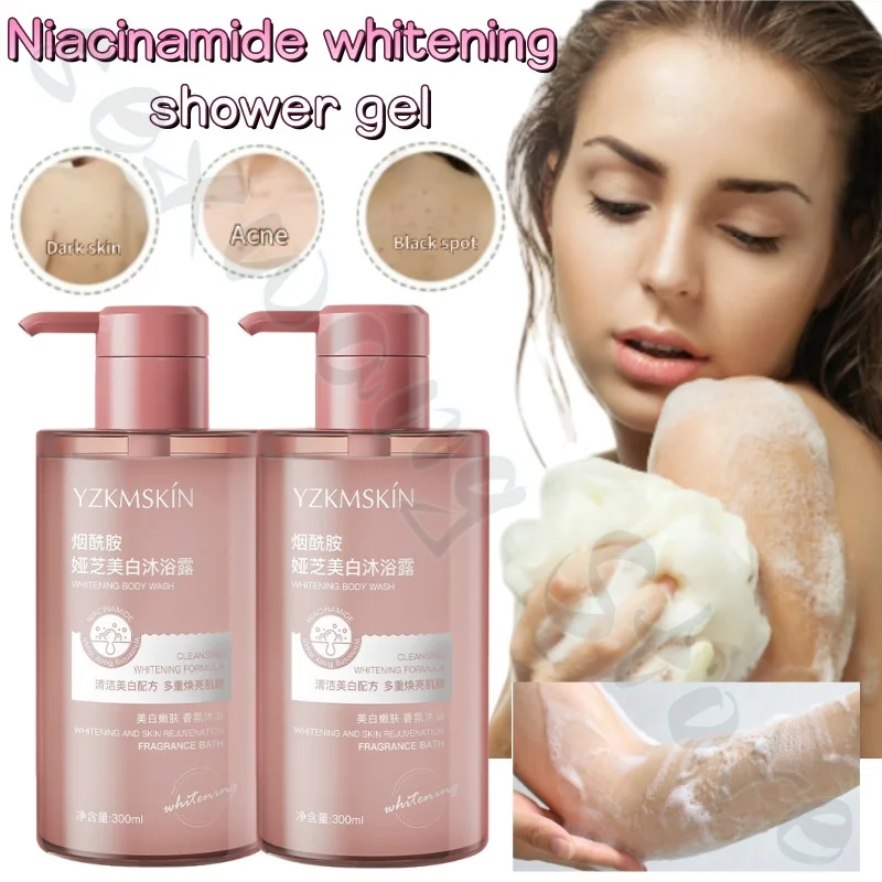 Niacinamide Rejuvenating Shower Gel deeply cleanses and moisturizes the skin with fine, rich foam that takes away oil stains.