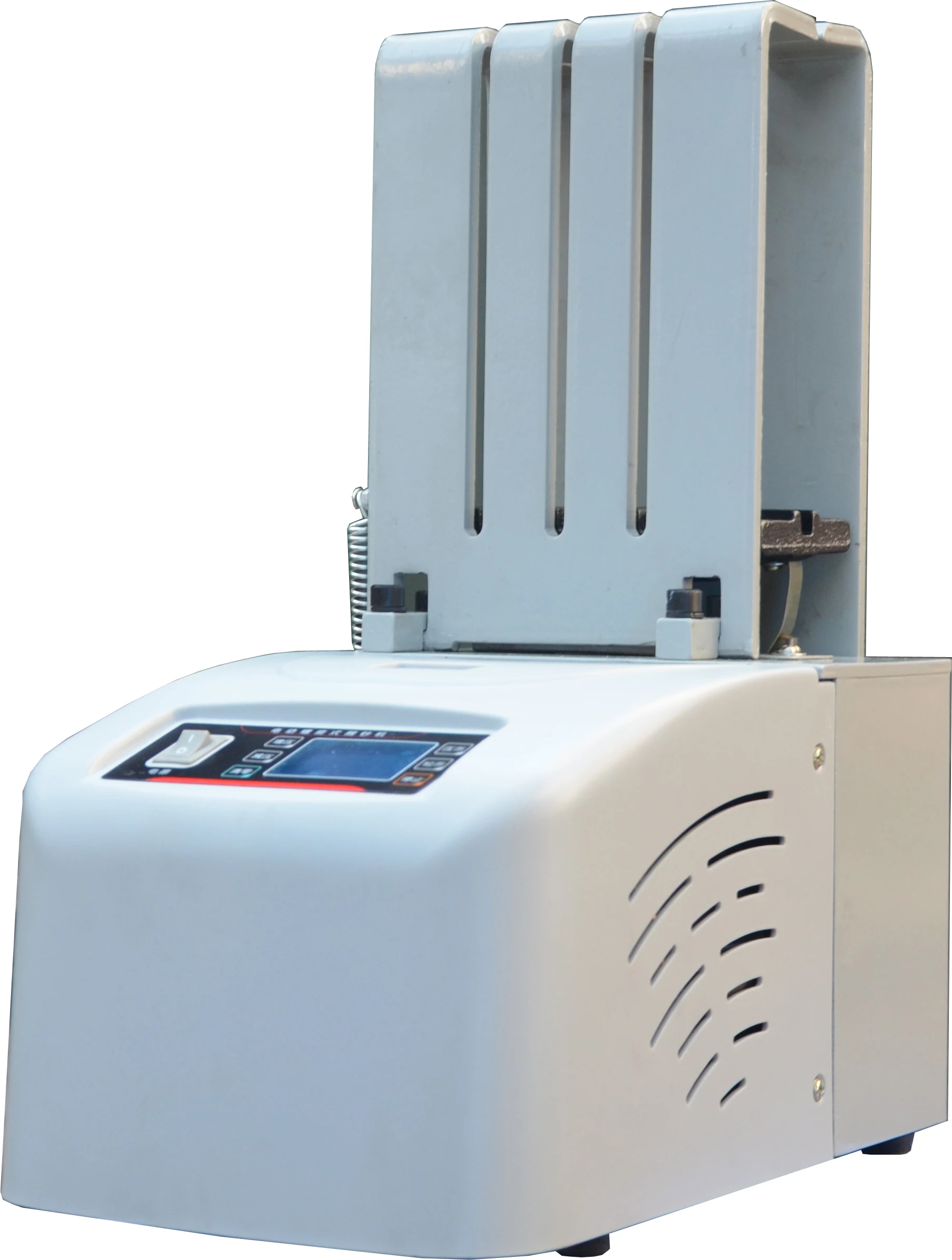 Máquina semiautomática de vendajes de billetes de banco, alta eficiencia, precio de fábrica, carpeta de moneda segura para manipulación de efectivo