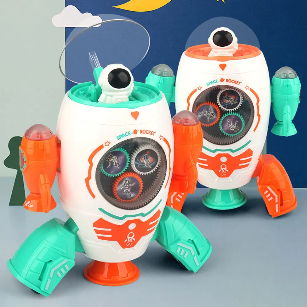 electric-dancing-space-rocket-toy-rotating-gears-with-music-lights-educational-toy-for-kids'-aerospace-exploration-play-vg256