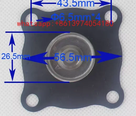 ASCO Diaphragm Repair Kit Small Diaphragm Enlarged Moving Iron Core Pulse Valve Dust Collector Accessories