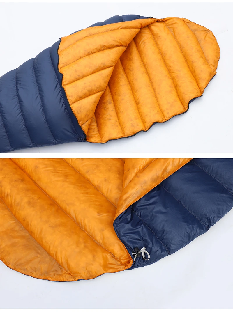 Kamperbox Ultraleichter Daunenschlafsack Camping Outdoor Camping Schlafsack Daunen UL250 – Detail 6