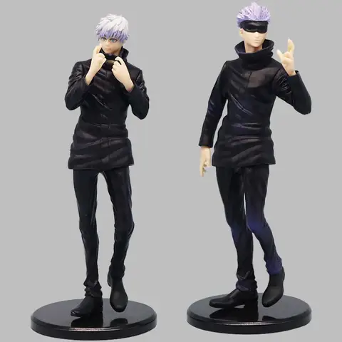 Jujutsu Kaisen 피규어 Itadori Yuji 액션 피규어 Gojo Satoru 입상 PVC 컬렉션 모델 장난감 소년을위한 애니메이션 선물