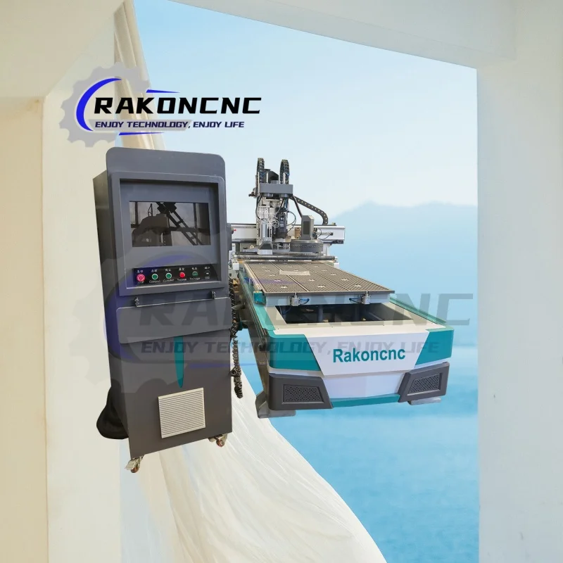 High Speed 1325 1530 Disc ATC Cnc Milling Machine Wood Cutter Wood Cnc Router Machine for Wooden Furniture Making