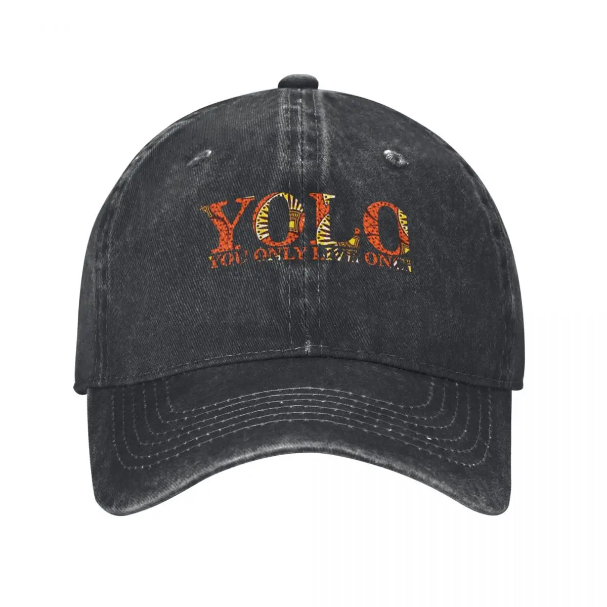 

YOLO - The Universal Journey Baseball Cap hiking hat Mountaineering Hip Hop sun caps Women Caps Men's