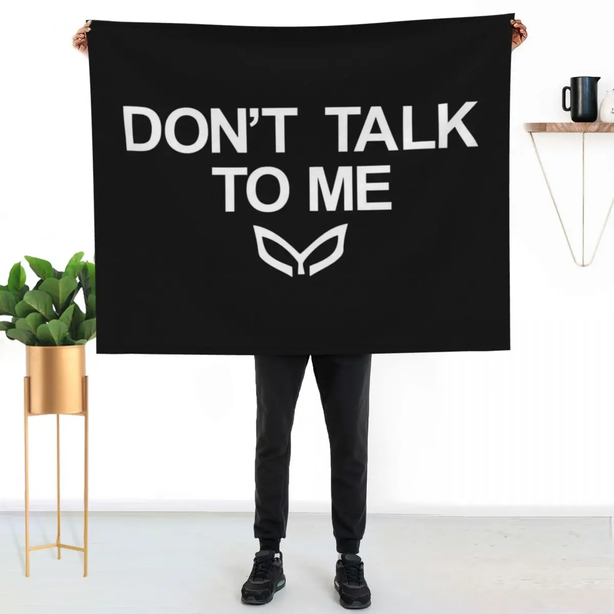 Masked Singer Merch The Masked Singer Dont Talk To Me Throw Blanket Luxury Beach Sofas for winter Bed Comforter Blankets