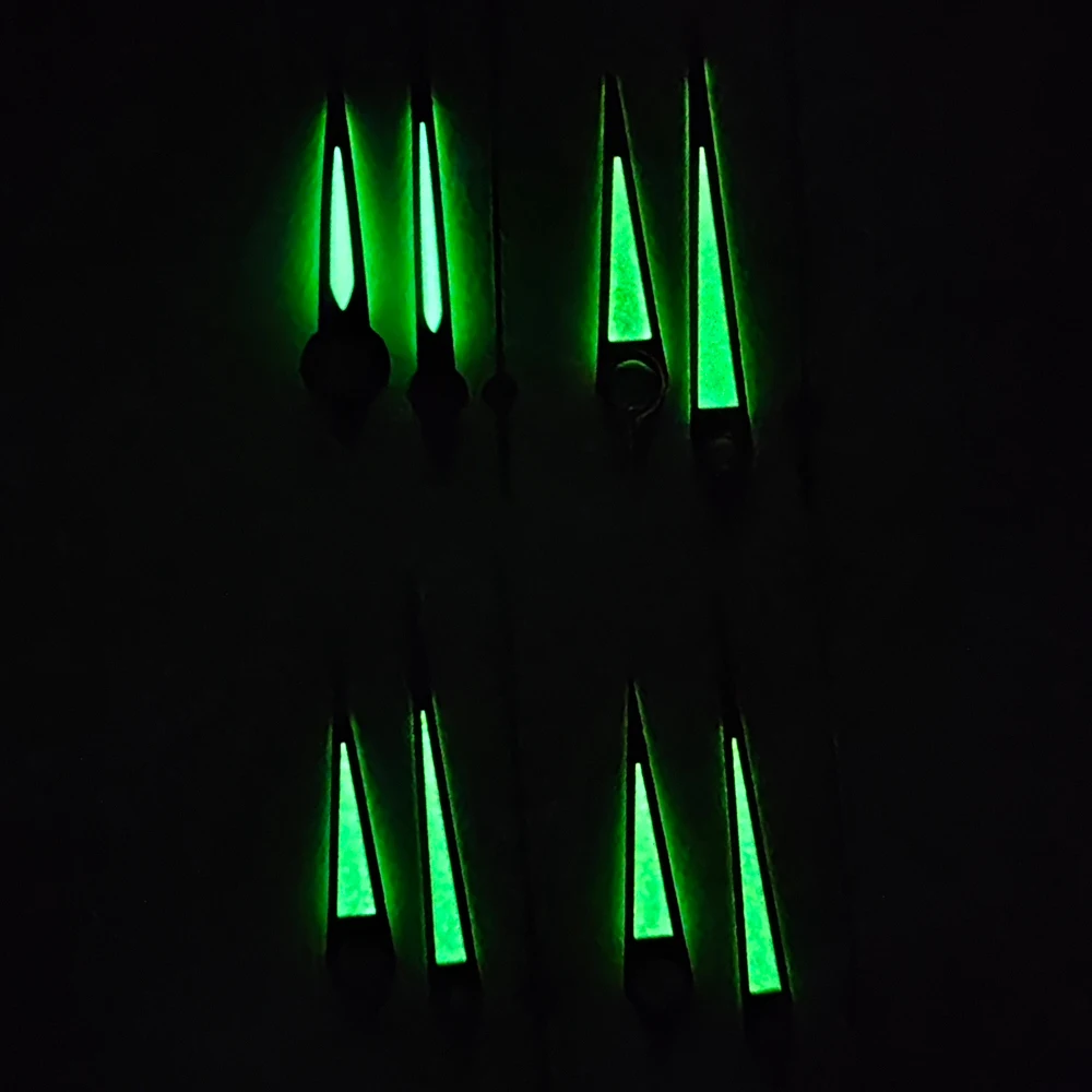 Watch Hands High Quality NH35 Hands Green Luminous Hands Watch Accessories For NH35/NH36/4R/7S Movement