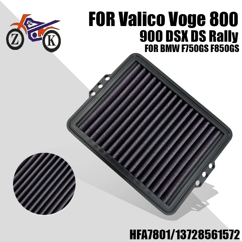 Motorrad-Motorluftfilter für Loncin Valico Voge 800 900 DSX DS Rally für BMW F750/850/900GS F900R F900XR Ansaugluftfilter