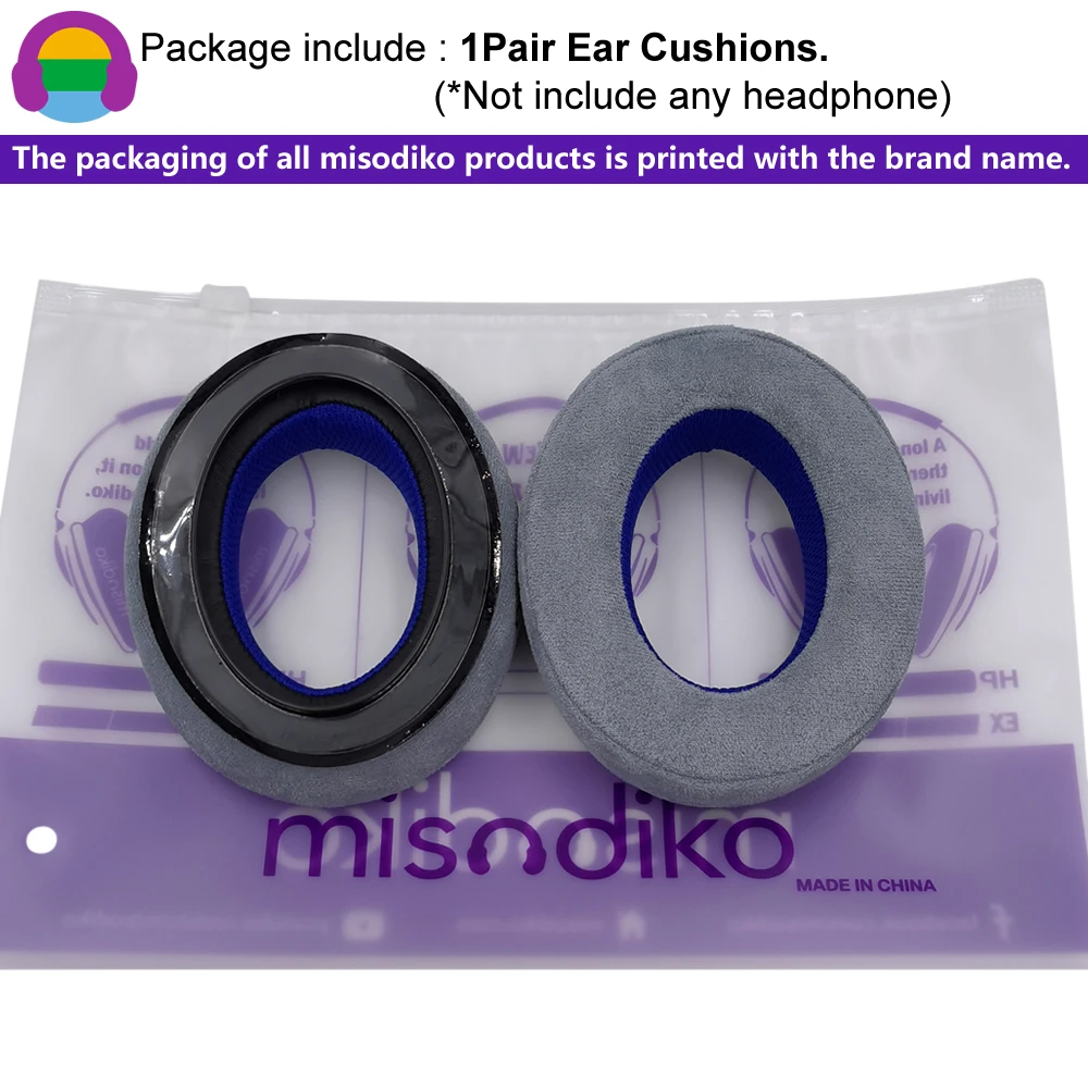 misodiko Upgraded Ear Pads Cushions Replacement for Sennheiser HD600, HD650, HD660S, HD580 Headphones