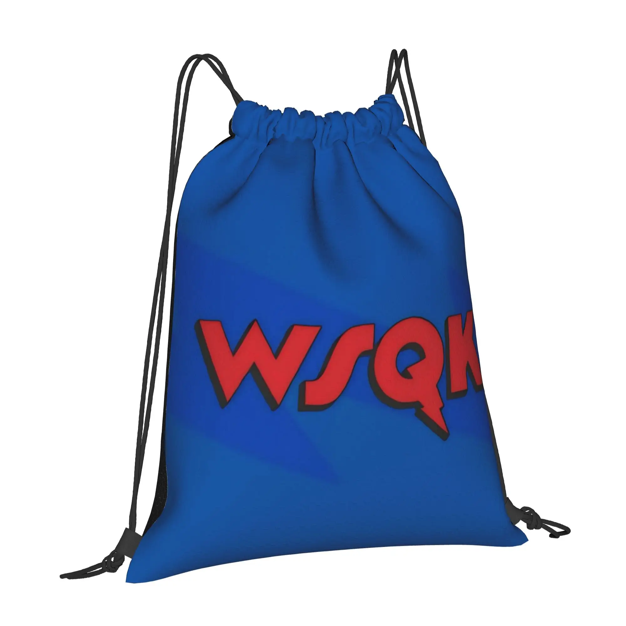 WSQK 3 WSQK Drawstring Bags Travel Unisex Storage Organize Bundle Pocket Rope Bag