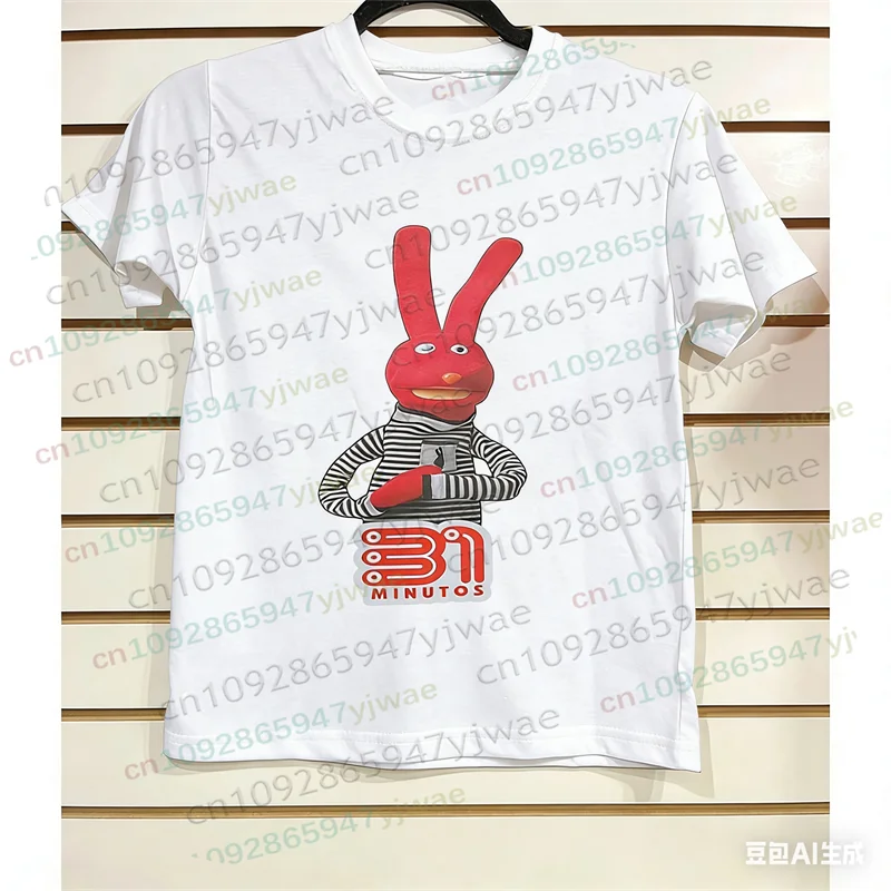 ฮวน คาร์ลอส โบโดเก เสื้อยืดลายกรีนโน้ต สำหรับผู้ชายและผู้หญิง 31 มินิโตส วินเทจ แขนสั้น สไตล์ฮาราจูกุ แฟชั่นลำลอง เสื้อยืดคอสเพลย์