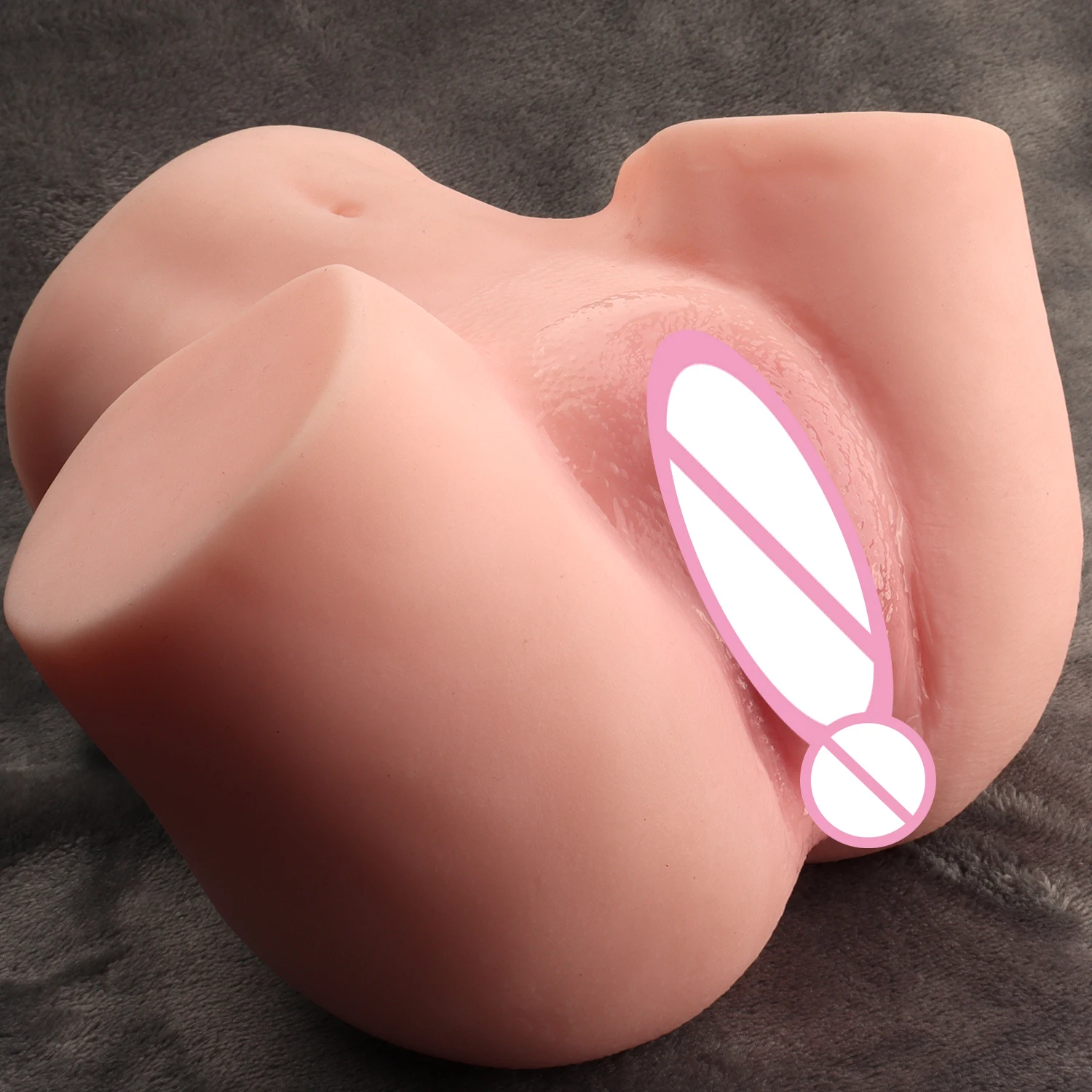 2in1 Realistic Adult Sex Anal Vagina Male Masturbator Cup Pocket Pussy Men Masturbation Blowjob Toy Adult Sex Pocket Pussy Toys