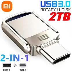 Xiaom 2TB USB Flash Drives High Speed Pendrive Real Capacity USB Memory 2TB Stick Pen Drive Creative Business Storage U Disk