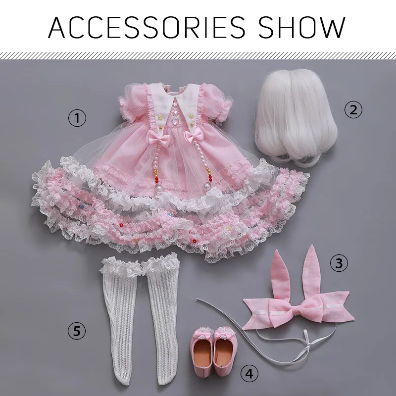 Fantasy Angel Jam 1/4 39,5 cm BJD harsspeelgoed FullSet schattig anime figuurspeelgoed voor meisjes