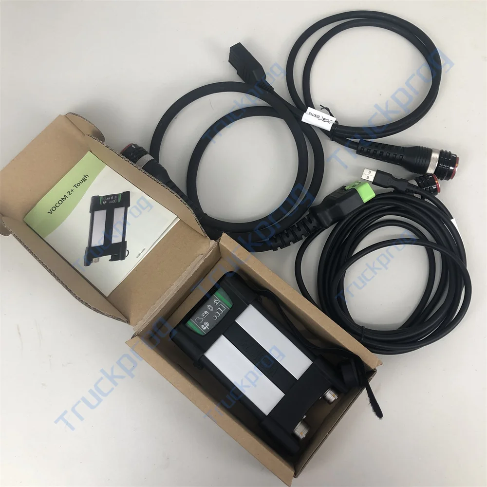 VOCOM 2+ Tough Genuine Adapter Original Vocom 88894400 2.8 PTT Premium Tech Tool Vocom2 WIFI Heavy Duty Truck Diagnostic tool