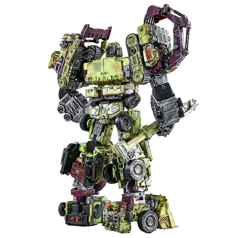 NBK 3349S capolavoro trasformazione Action Figure Toy sculacciator Movie Model 43cm 6-in-1 deformazione distruttiva Car Robot Gift