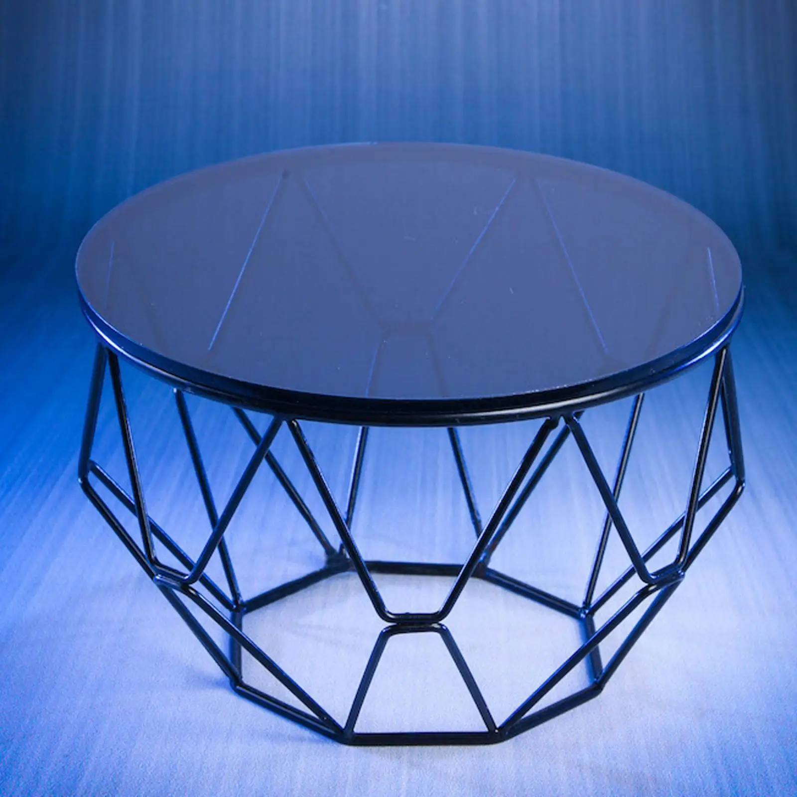 Maison de poupée miniature à l'échelle 1:6, table en verre, meubles, décor de scène de vie, accessoires