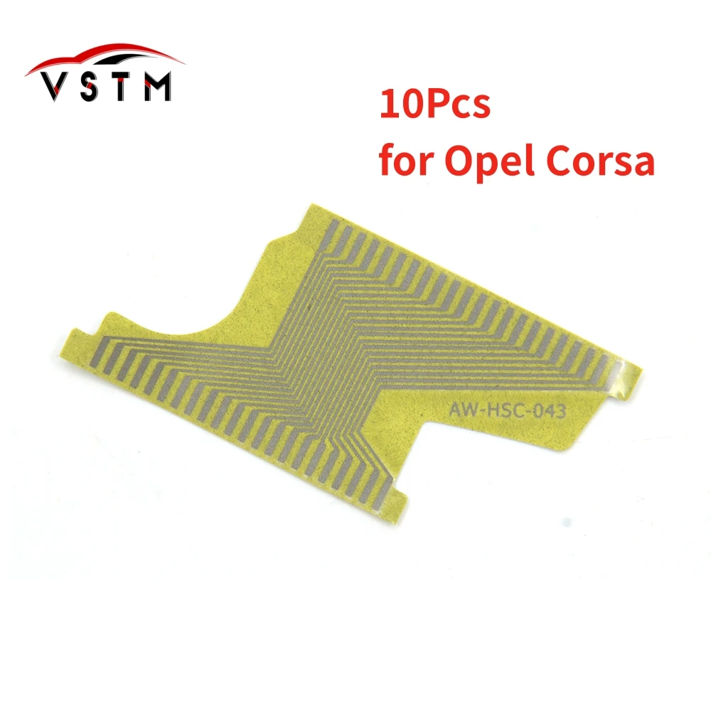 10Pcs/lot Speedometer Dash Pixel Repair Cables For Opel Corsa / Meriva Instrument Cluster Ribbon Cable Flat LCD Connector