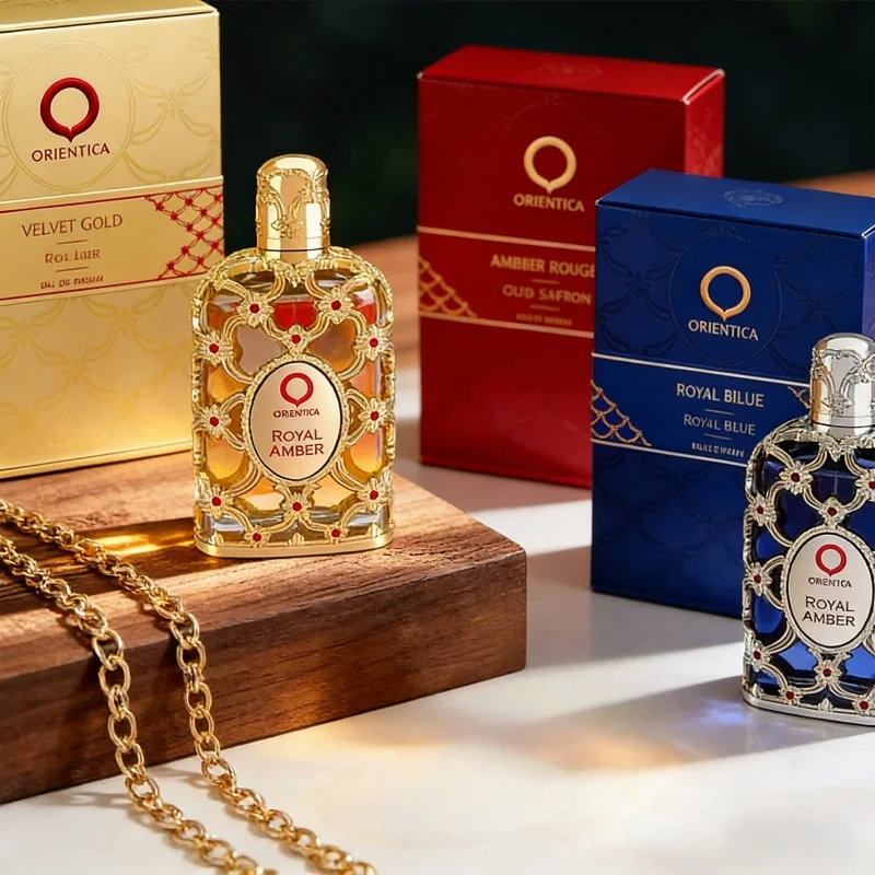 

100ml Oriental Royal Amber Perfume Arab Unisex Spray for Men & Women Rose Cologne in Neutral Glass Bottle Long Lasting Fragrance