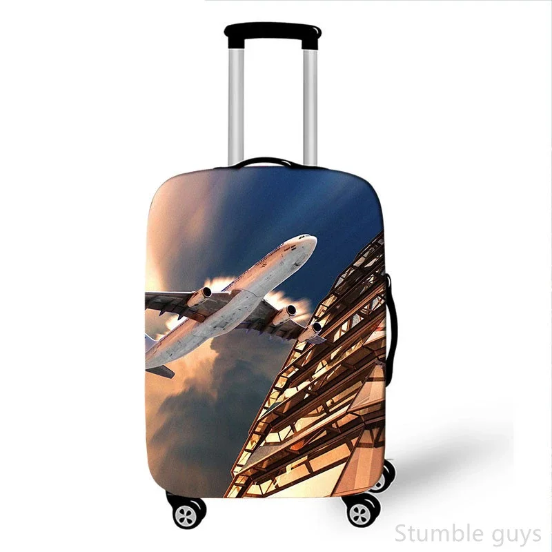 

Premium Durable Elastic Luggage Cover Dustproof Protective Suitcase Sleeve Reliable Fits 18-32 Inch Trolley Case