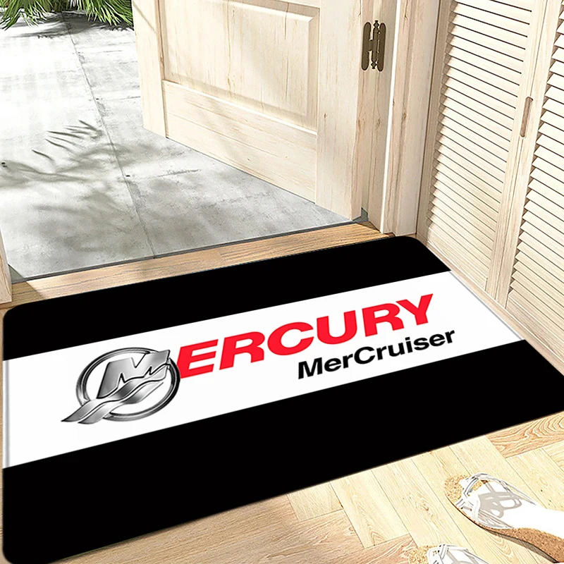 House Entrance Doormat Mercury Racing Car Hallway Carpet Living Room Rugs Foot Carpets Bath Rug Floor Mats Non-slip Home Decor