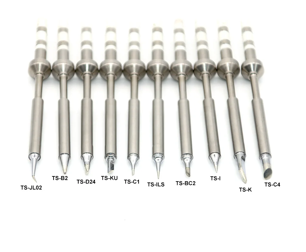 TS100 TS101 Lötkolben für Pine64 Pinecil Ersatzspitze Elektrischer Lötkolben TS-Serie BC2 C4 Verschiedene Modelle Kompatibel – Detail 6