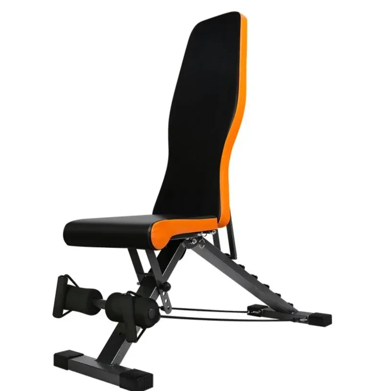 Silla plegable multifuncional para Fitness, banco con mancuernas, tabla para sentarse, equipo de ejercicio muscular Abdominal, entrenador de piernas, banco para sentarse